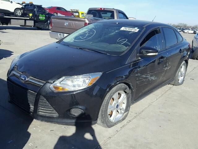 1FADP3F27EL246823 - 2014 FORD FOCUS SE BLACK photo 2