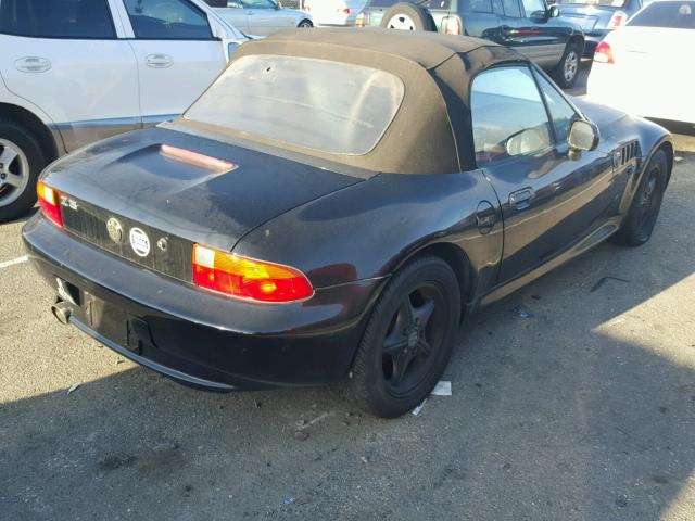 4USCH7323WLE05611 - 1998 BMW Z3 1.9 BLACK photo 4