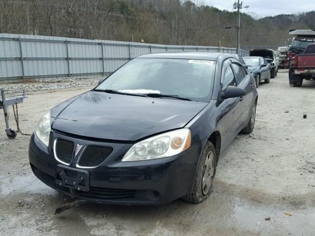 1G2ZF55B964265499 - 2006 PONTIAC G6 SE BLACK photo 2