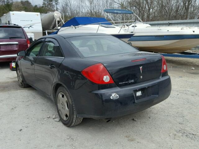 1G2ZF55B964265499 - 2006 PONTIAC G6 SE BLACK photo 3