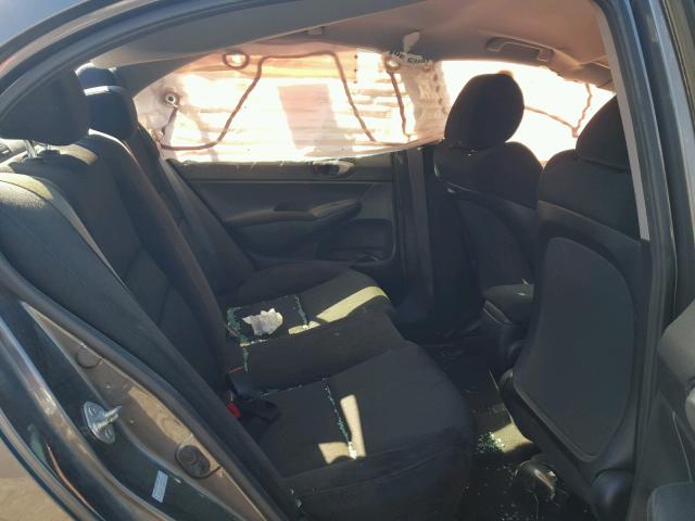 2HGFA1F61BH502928 - 2011 HONDA CIVIC LX-S 灰色 照片 6