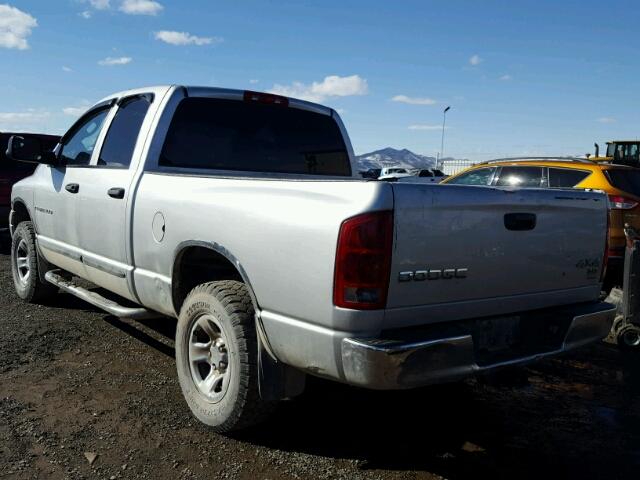 1D7HU18D33J606966 - 2003 DODGE RAM 1500 S SILVER photo 3