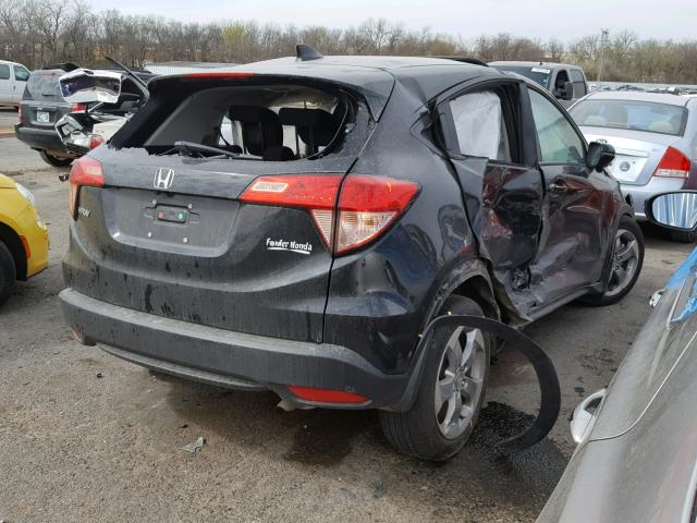 3CZRU5H57HM708225 - 2017 HONDA HR-V EX BLACK photo 4