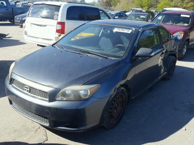 JTKDE177370185305 - 2007 TOYOTA SCION TC GRAY photo 2