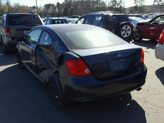 JTKDE177370185305 - 2007 TOYOTA SCION TC GRAY photo 3