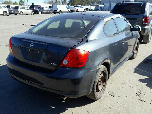 JTKDE177370185305 - 2007 TOYOTA SCION TC GRAY photo 4