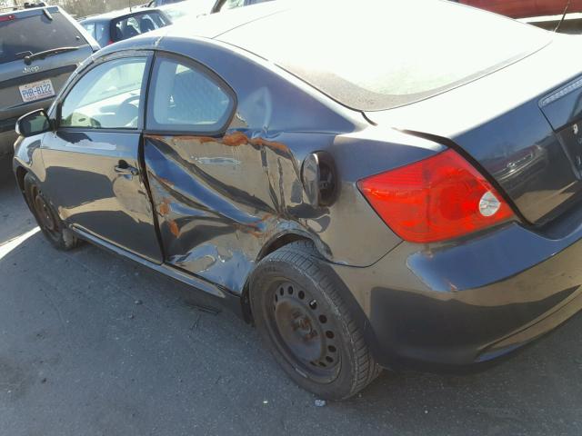 JTKDE177370185305 - 2007 TOYOTA SCION TC 灰色 照片 9