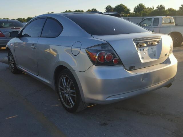 JTKDE167780223136 - 2008 TOYOTA SCION TC 银色 照片 3