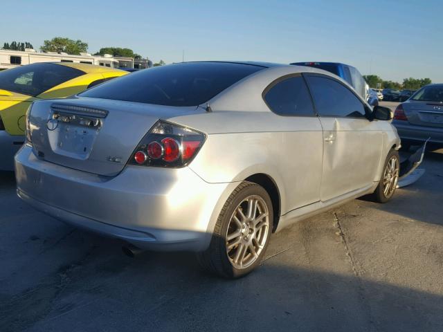 JTKDE167780223136 - 2008 TOYOTA SCION TC 银色 照片 4