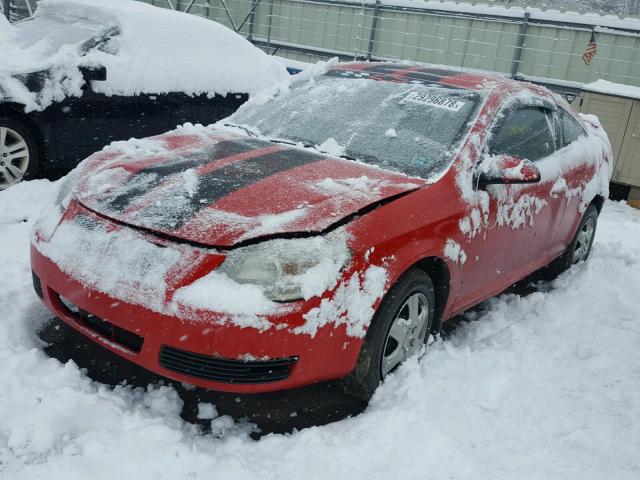 1G2AL15F677126254 - 2007 PONTIAC G5 RED photo 2