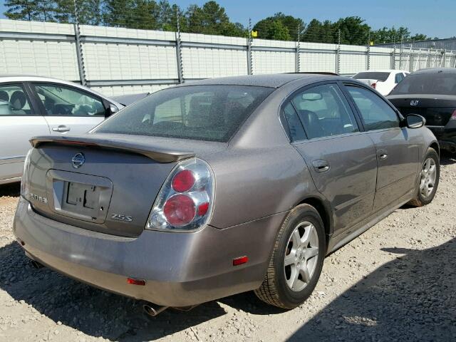 1N4BL11E95C361013 - 2005 NISSAN ALTIMA SE GRAY photo 4