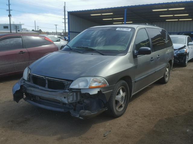 2FMDA51402BB37871 - 2002 FORD WINDSTAR L GREEN photo 2