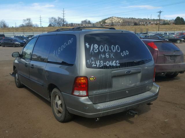 2FMDA51402BB37871 - 2002 FORD WINDSTAR L GREEN photo 3