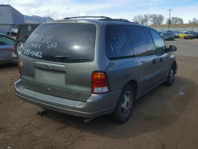 2FMDA51402BB37871 - 2002 FORD WINDSTAR L GREEN photo 4