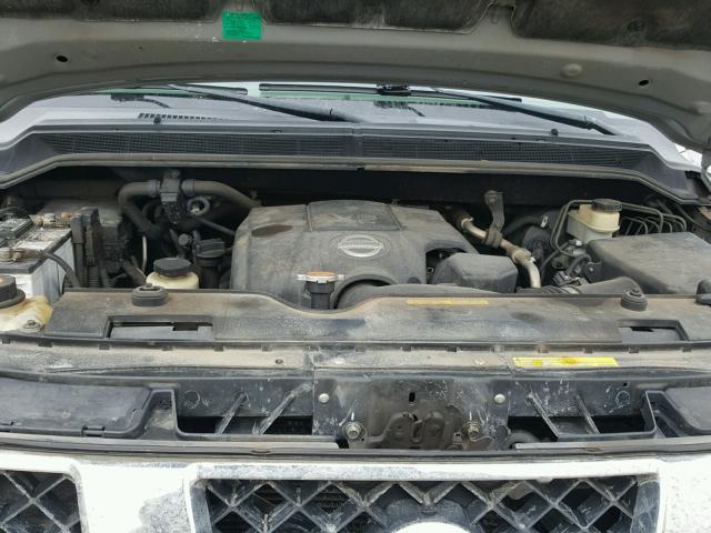 5N1BA08C07N709671 - 2007 NISSAN ARMADA SE SILVER photo 7