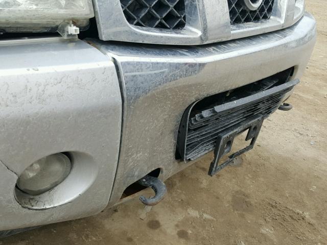 5N1BA08C07N709671 - 2007 NISSAN ARMADA SE SILVER photo 9