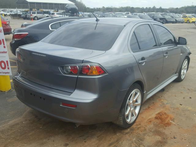 JA32U2FU8EU011510 - 2014 MITSUBISHI LANCER ES/ GRAY photo 4