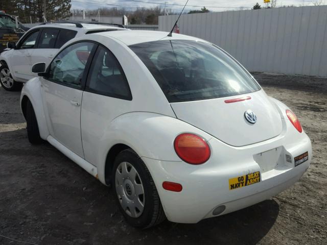 3VWBC21C3XM459354 - 1999 VOLKSWAGEN NEW BEETLE WHITE photo 3