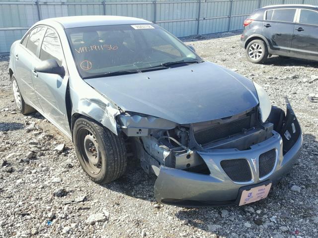 1G2ZF55B364191156 - 2006 PONTIAC G6 SE BLUE photo 1