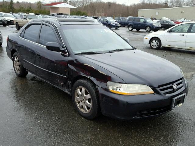 1HGCG66821A100574 - 2001 HONDA ACCORD EX BLACK photo 1