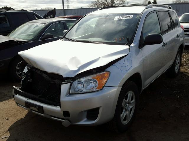 2T3BF4DV0BW105771 - 2011 TOYOTA RAV4 SILVER photo 2