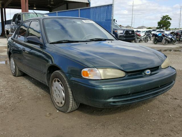 1Y1SK52821Z417213 - 2001 CHEVROLET GEO PRIZM 绿色 照片 1
