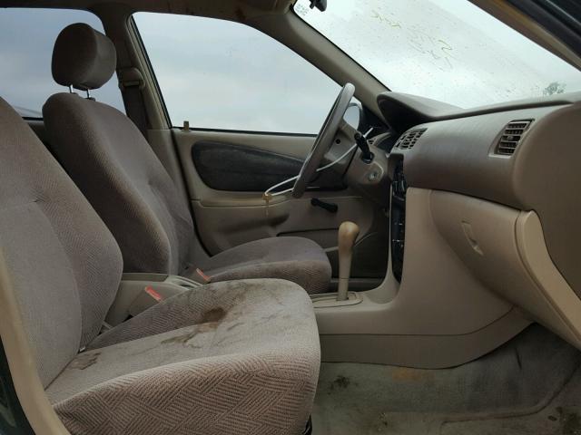 1Y1SK52821Z417213 - 2001 CHEVROLET GEO PRIZM 绿色 照片 5