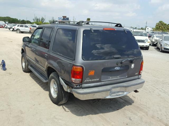 1FMDU34E1XUA14985 - 1999 FORD EXPLORER GRAY photo 3