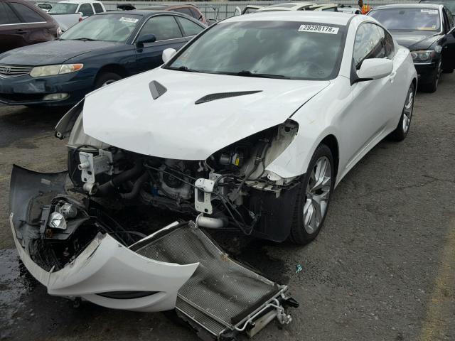 KMHHT6KD9DU084469 - 2013 HYUNDAI GENESIS CO WHITE photo 2