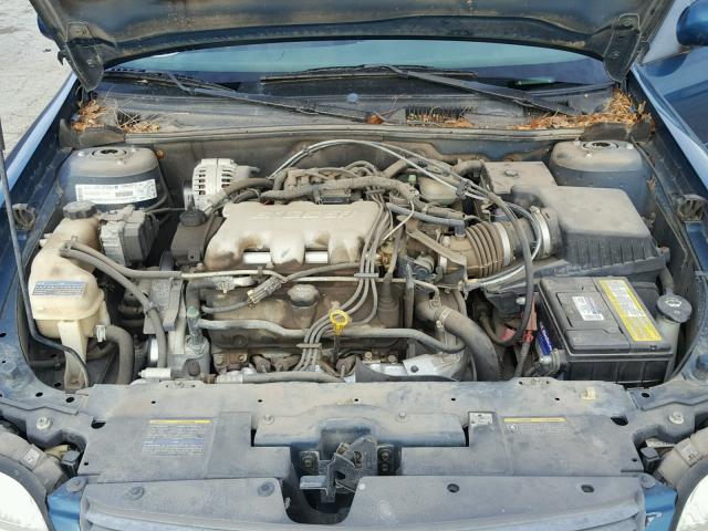 1G1NE52J32M724358 - 2002 CHEVROLET MALIBU LS ლურჯი ფოტო 7