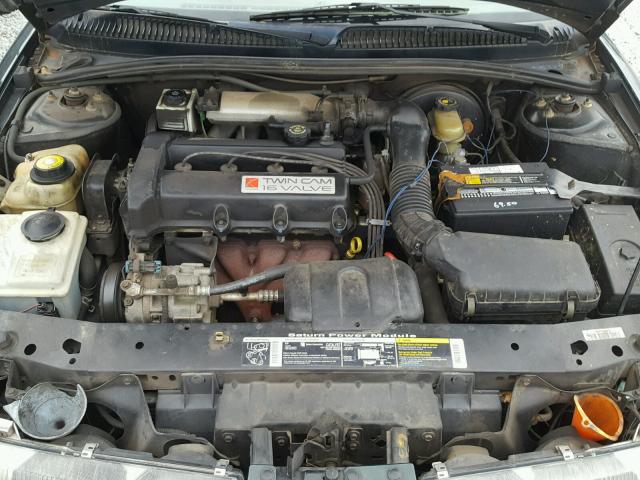 1G8ZK527XVZ214032 - 1997 SATURN SL2 GREEN photo 7