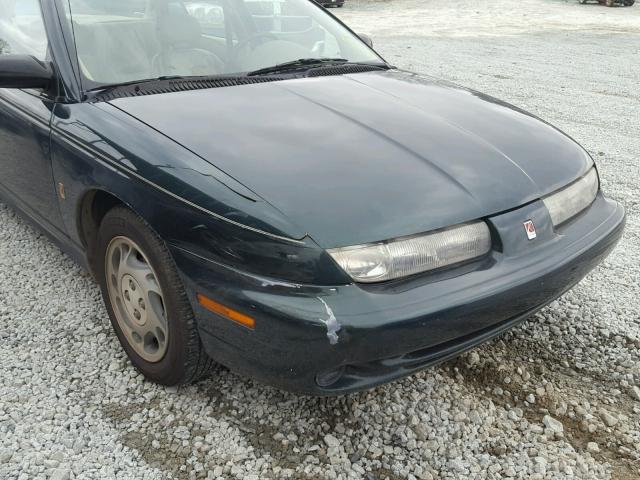 1G8ZK527XVZ214032 - 1997 SATURN SL2 GREEN photo 9