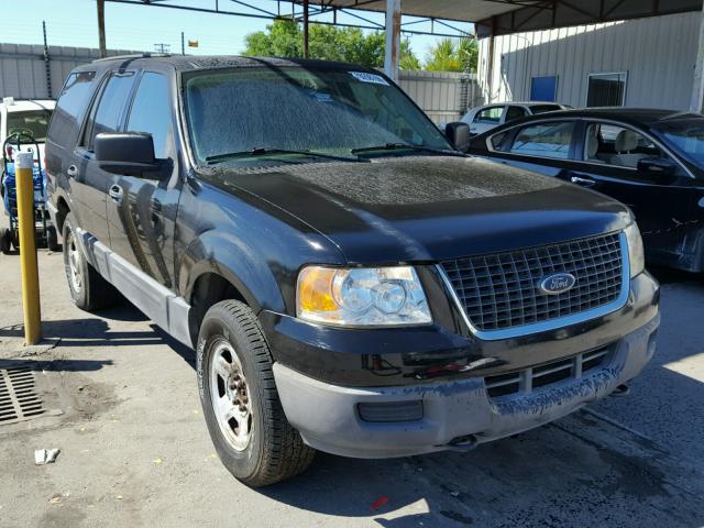 1FMPU14W84LB21530 - 2004 FORD EXPEDITION BLACK photo 1