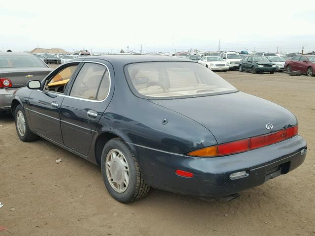 JNKAY21D5RM118642 - 1994 INFINITI J30 GREEN photo 3