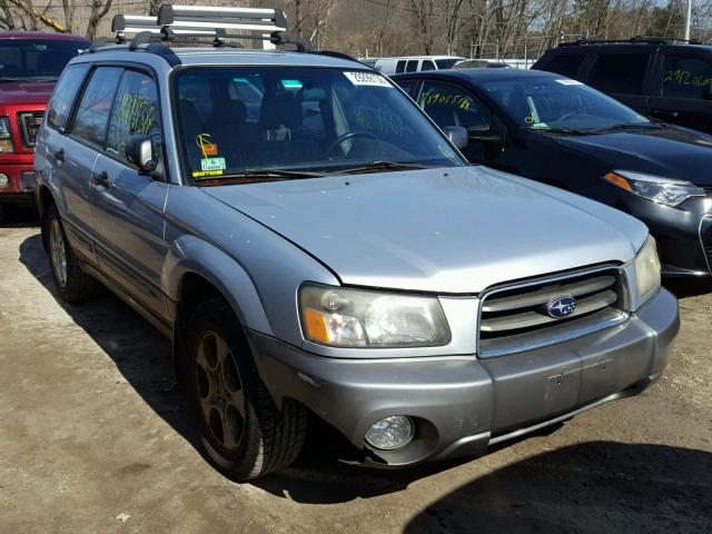 JF1SG65674H703127 - 2004 SUBARU FORESTER 2 SILVER photo 1