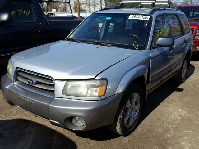 JF1SG65674H703127 - 2004 SUBARU FORESTER 2 SILVER photo 2