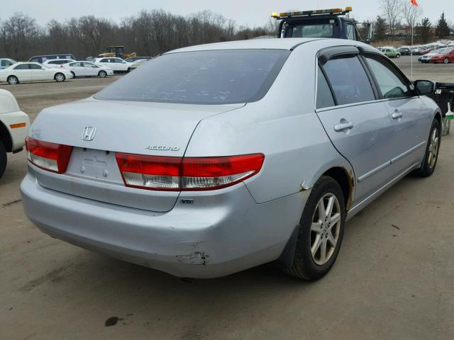 1HGCM66513A004033 - 2003 HONDA ACCORD EX SILVER photo 4