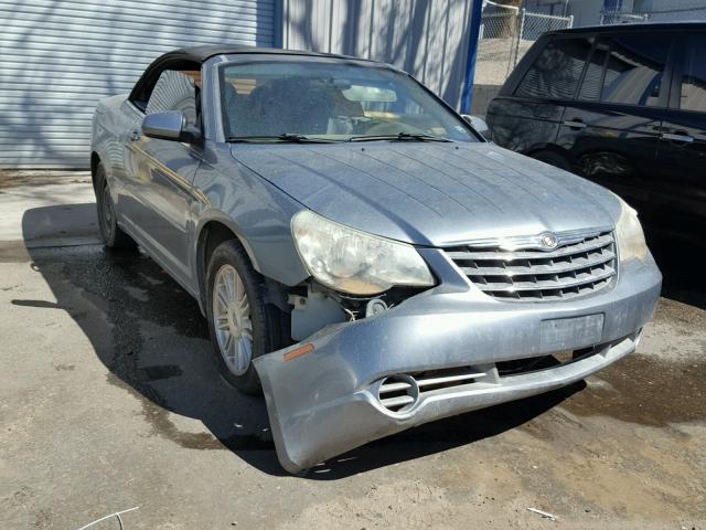 1C3LC55R58N633153 - 2008 CHRYSLER SEBRING TO SILVER photo 1