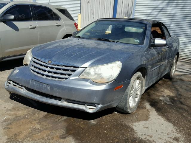 1C3LC55R58N633153 - 2008 CHRYSLER SEBRING TO SILVER photo 2