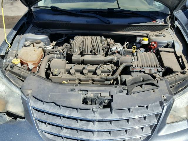 1C3LC55R58N633153 - 2008 CHRYSLER SEBRING TO SILVER photo 7