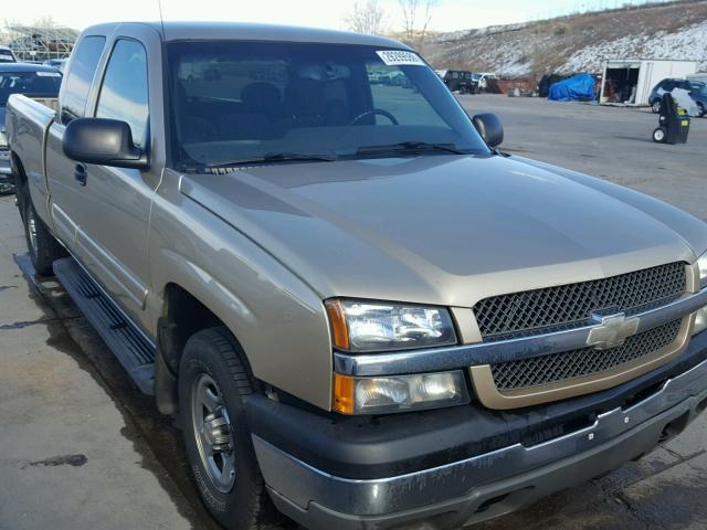 1GCEK19V84E126801 - 2004 CHEVROLET SILVERADO TAN photo 1