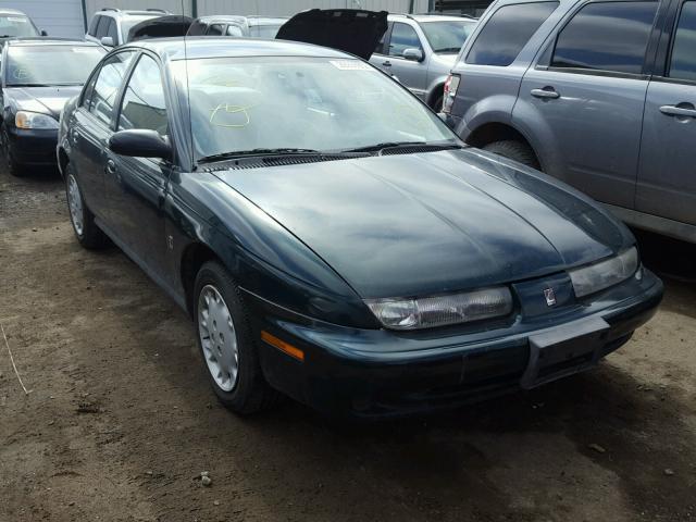 1G8ZK5274VZ170626 - 1997 SATURN SL2 GREEN photo 1