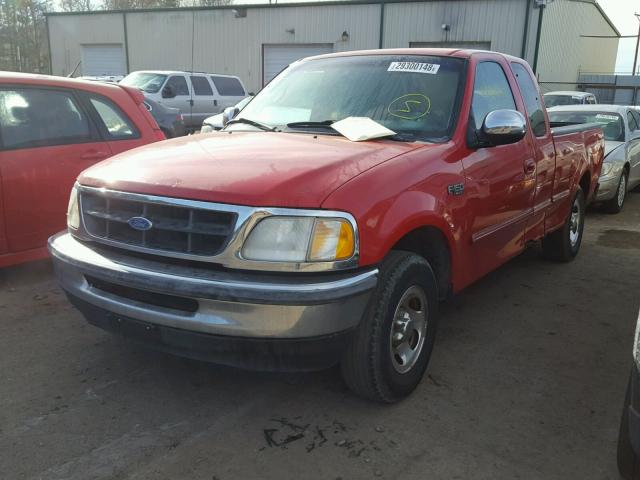 1FTDX1762VKC70016 - 1997 FORD F150 RED photo 2