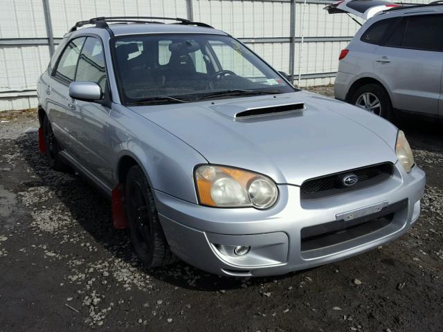 JF1GG29684G801176 - 2004 SUBARU IMPREZA WR SILVER photo 1