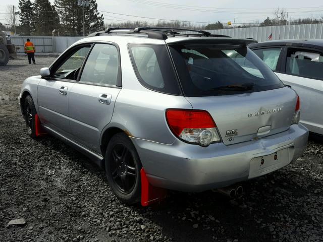 JF1GG29684G801176 - 2004 SUBARU IMPREZA WR SILVER photo 3