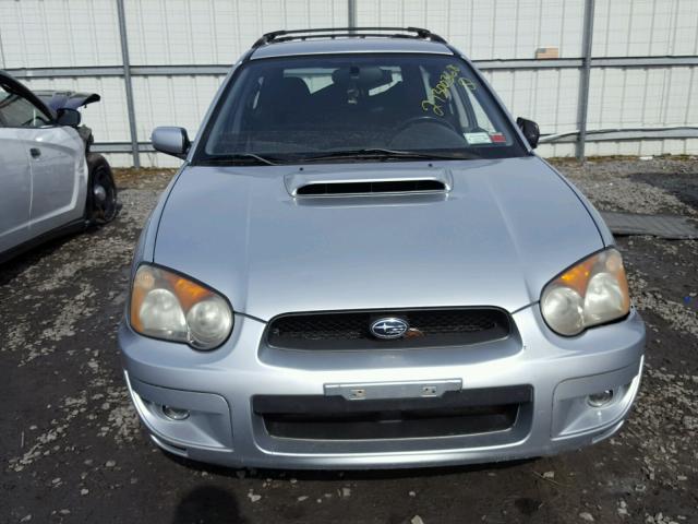 JF1GG29684G801176 - 2004 SUBARU IMPREZA WR SILVER photo 9