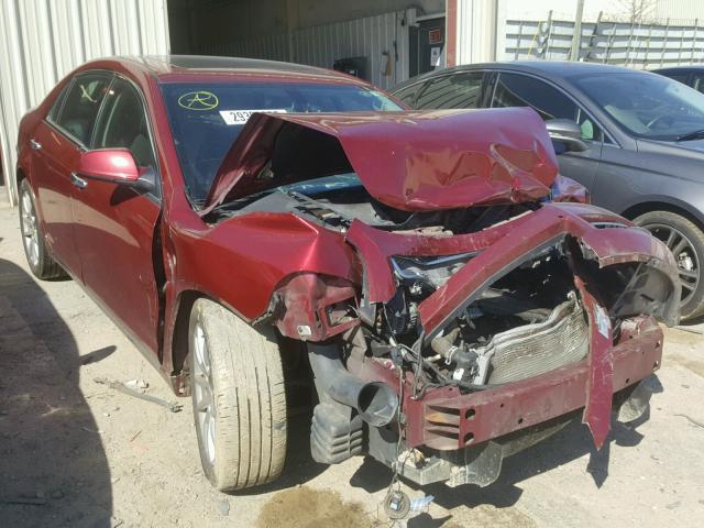 1G1ZE5E76BF118364 - 2011 CHEVROLET MALIBU LTZ MAROON photo 1