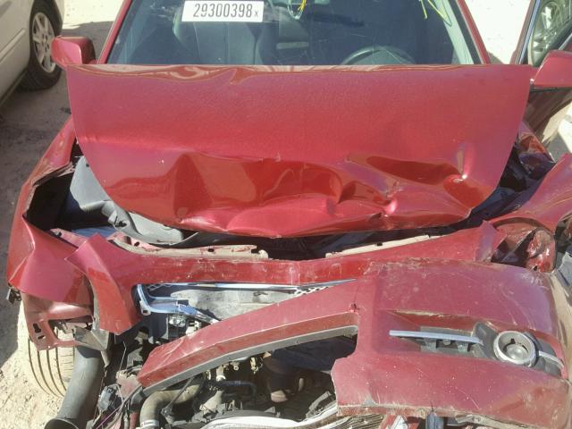 1G1ZE5E76BF118364 - 2011 CHEVROLET MALIBU LTZ MAROON photo 7