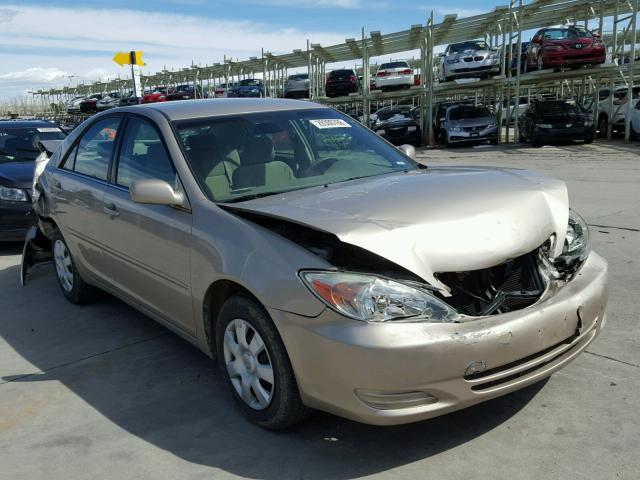 4T1BE30K54U918933 - 2004 TOYOTA CAMRY LE GOLD photo 1