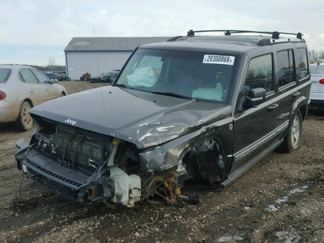 1J8HG58N46C299200 - 2006 JEEP COMMANDER BROWN photo 2